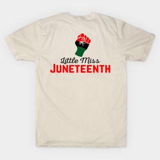 LITTLE MISS JUNETEENTH T-Shirt